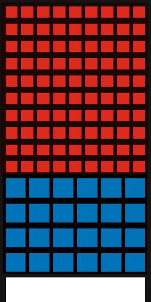 Kleinteileregal, Magazinregal, mit Sichtlagerkästen