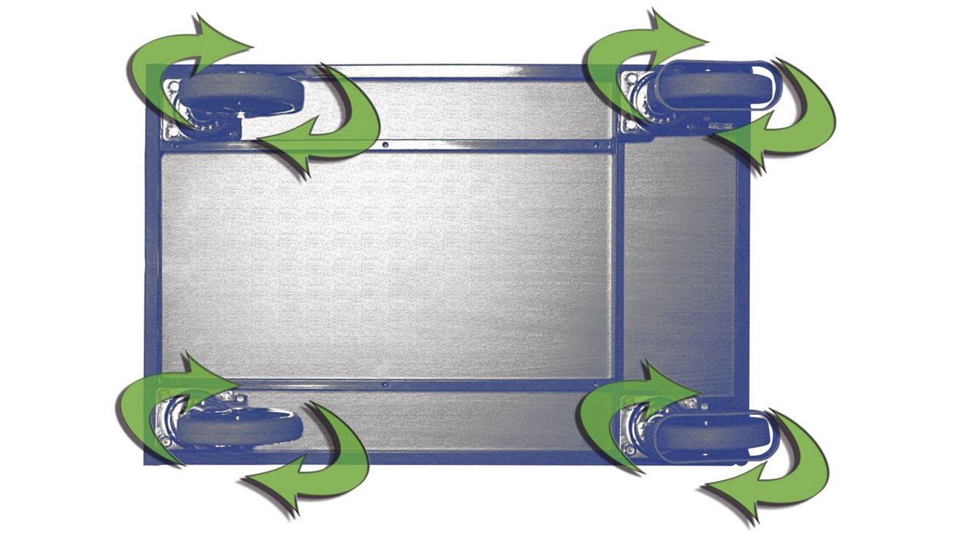 Mehrpreis 4 Lenkrollen