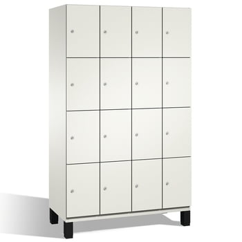 Fächerschrank, Breite 120 cm, Höhe 198 cm, Tiefe 52,5 cm, 16 Fächer
