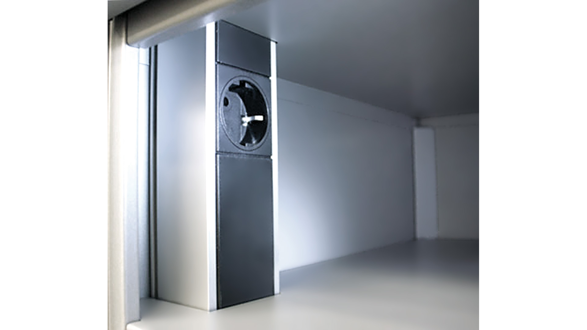 Elektrifizierung zu Laptopschrank mit 20 Fächern