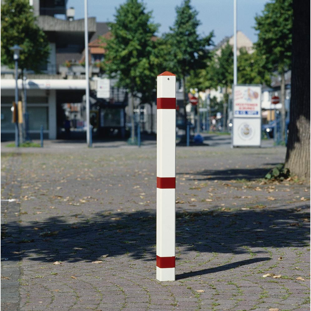 Sperrpfosten aus Stahl