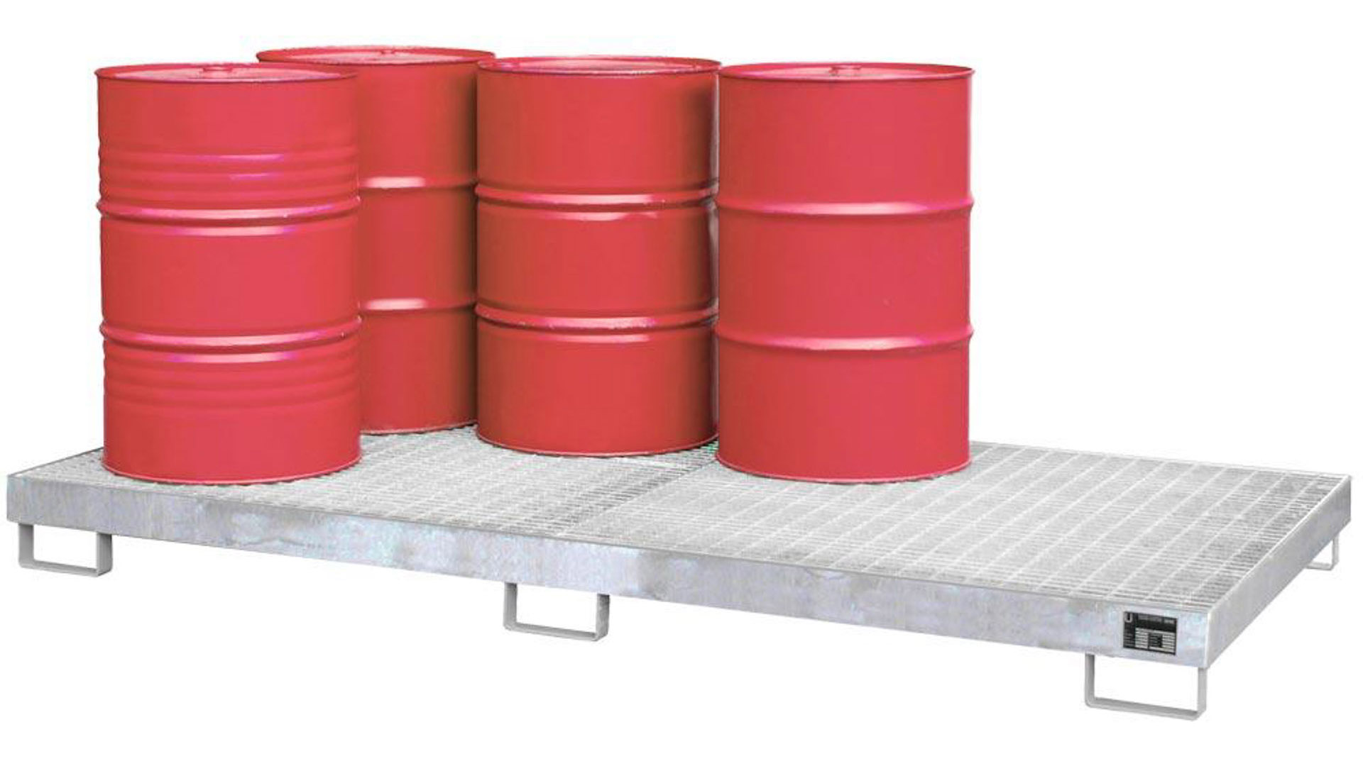 Auffangwanne aus 3 mm Stahlblech