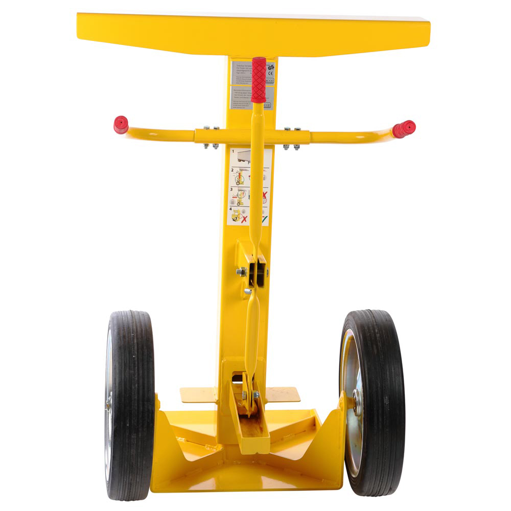 Verladestütze, BxTxH 760x550x1020-1340 mm, Traglast 40 t, fahrbar