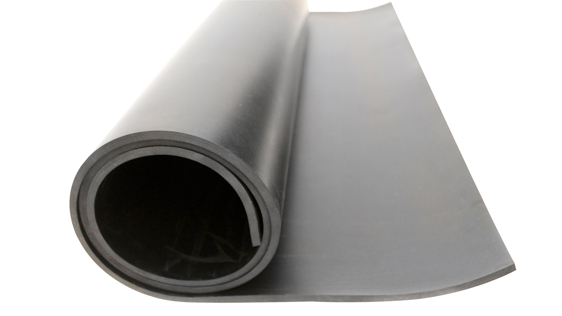 Industriegummi, Gummimatte, Bodenschutzmatte aus SBR Breite 1400 mm