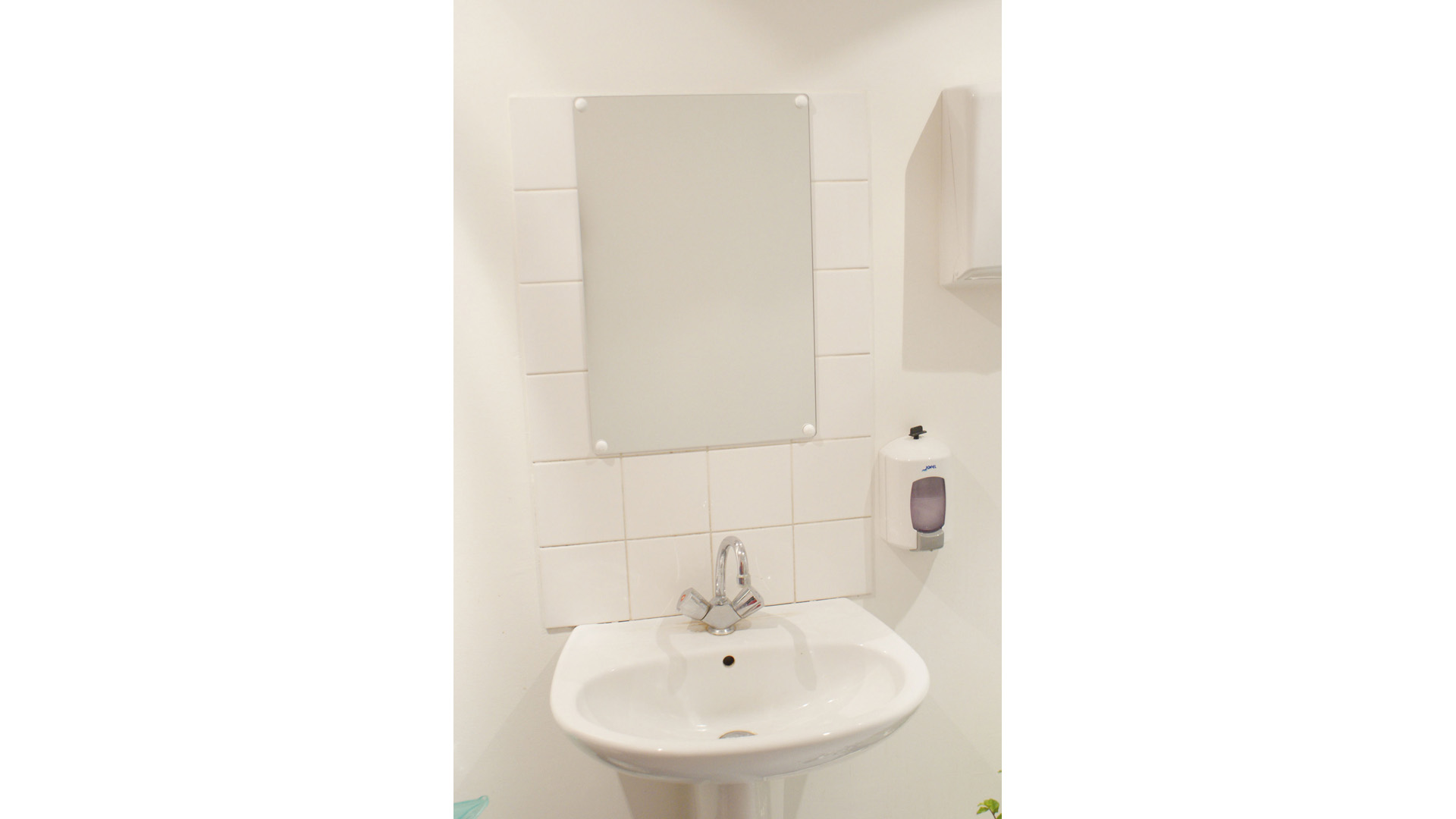 Flachspiegel ohne Rahmen, Spiegelfläche BxH 400x1200 mm, Gewicht 6 kg