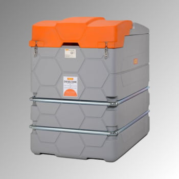 Mobile Outdoor Diesel Tankanlage mit Klappdeckel