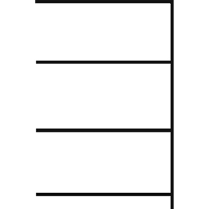 Reifenregal, Felgenregal, Anbaufeld, verzinkt, 4 Lagerebenen, Fachlast 250 kg, BxTxH 875x300x2000 mm