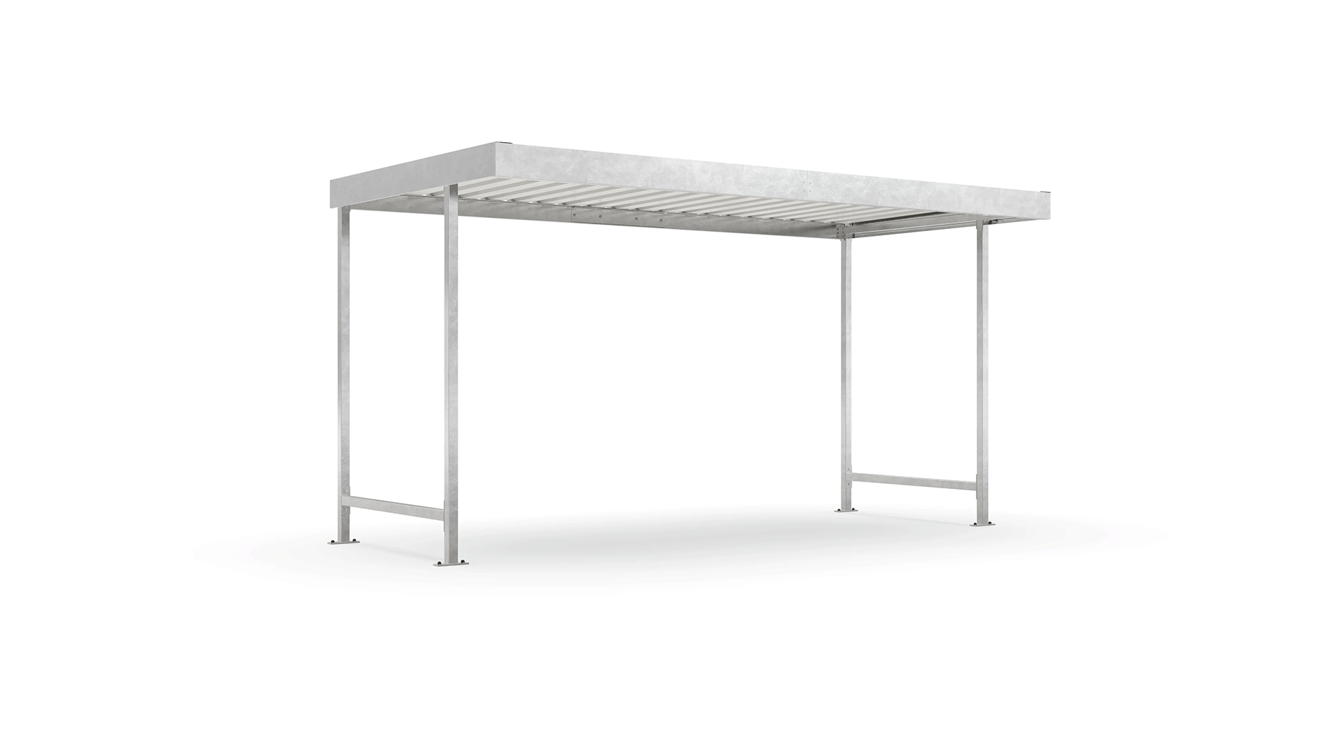 Fahrradunterstand, Überdachung Modell Leipzig Grundeinheit