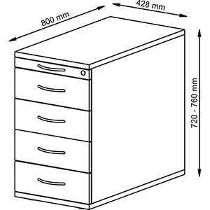 Bürocontainer, Standcontainer