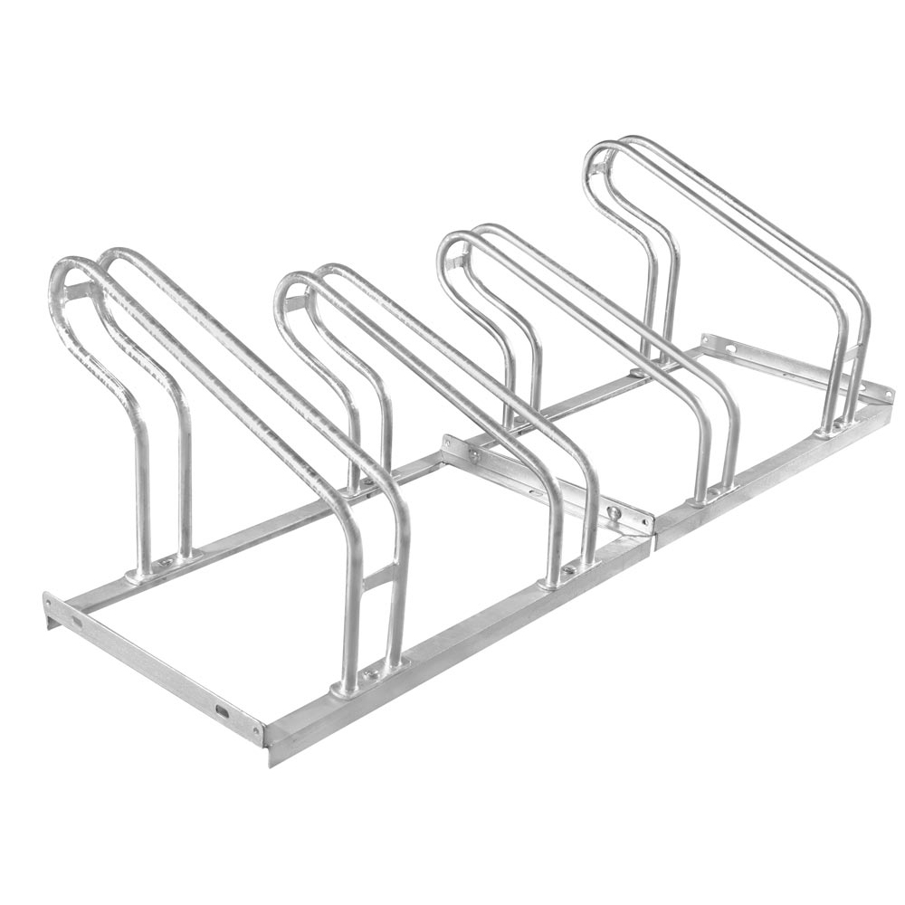 Fahrradständer - für 4 Fahrräder - Breite: 140 cm - verzinkt