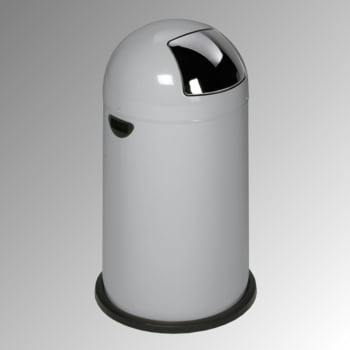 Mülleimer mit Einwurfklappe