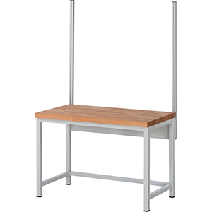 Befestigungssatz mit Stützenpaar zu Werkänke-/tische