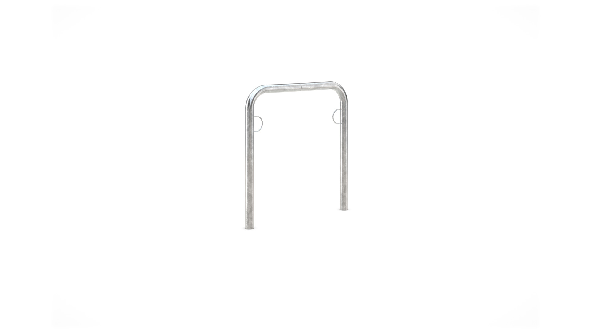 Fahrradbügel, Anlehnbügel - für 2 Fahrräder - Breite: 75 cm - verzinkt