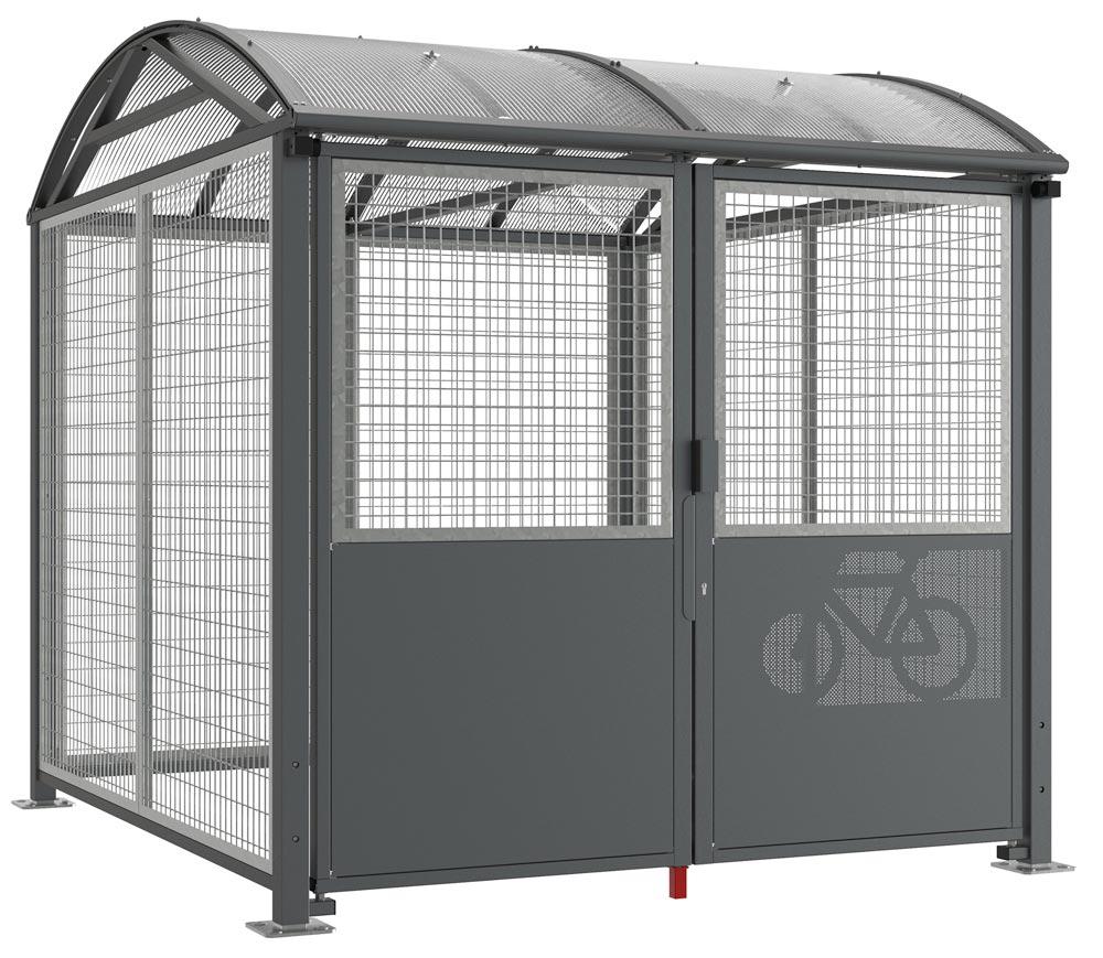 Fahrradunterstand, Überdachung Grundeinheit