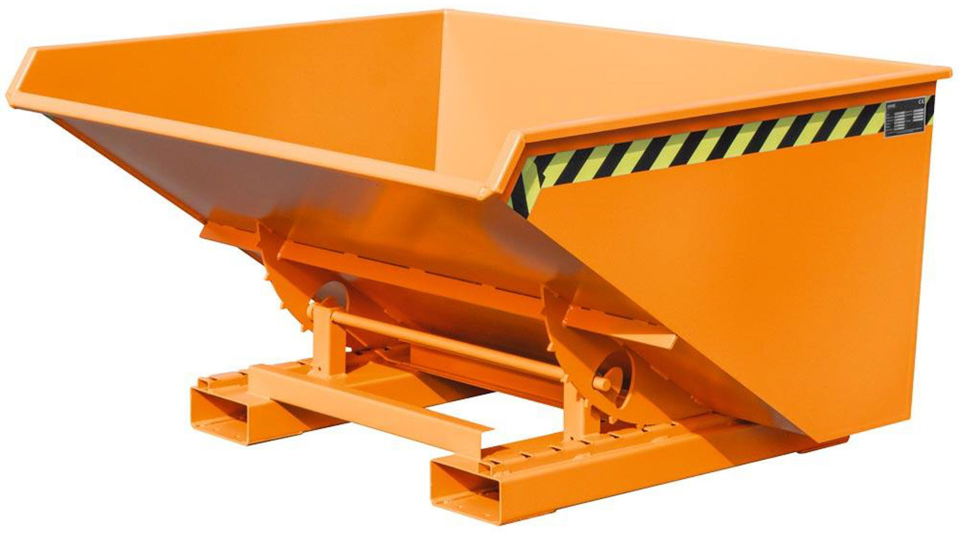 Späne-Selbstkippbehälter mit Abrollsystem