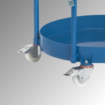 Fetra - Fassroller für 200 l Fässer - 250 kg - öldicht - Rohrschiebebügel