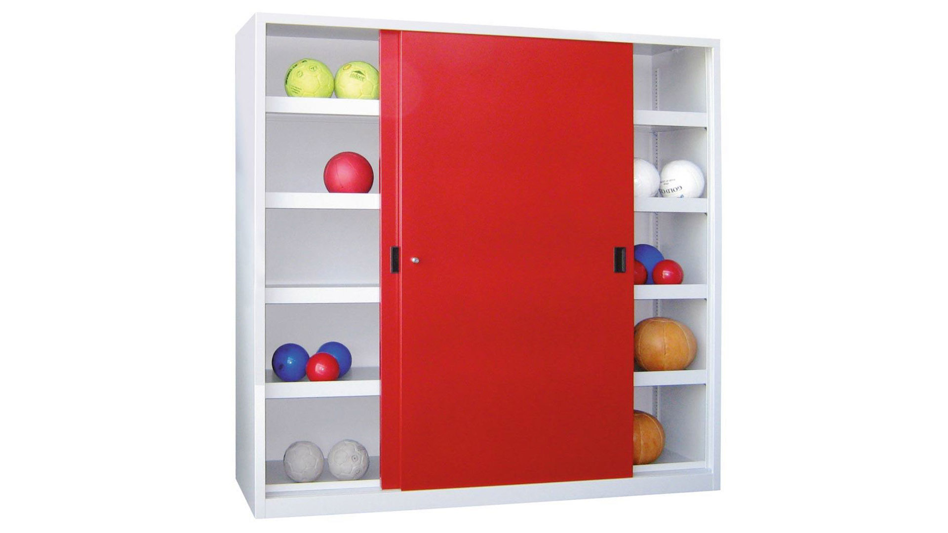 Schiebetürenschrank, Ballschrank