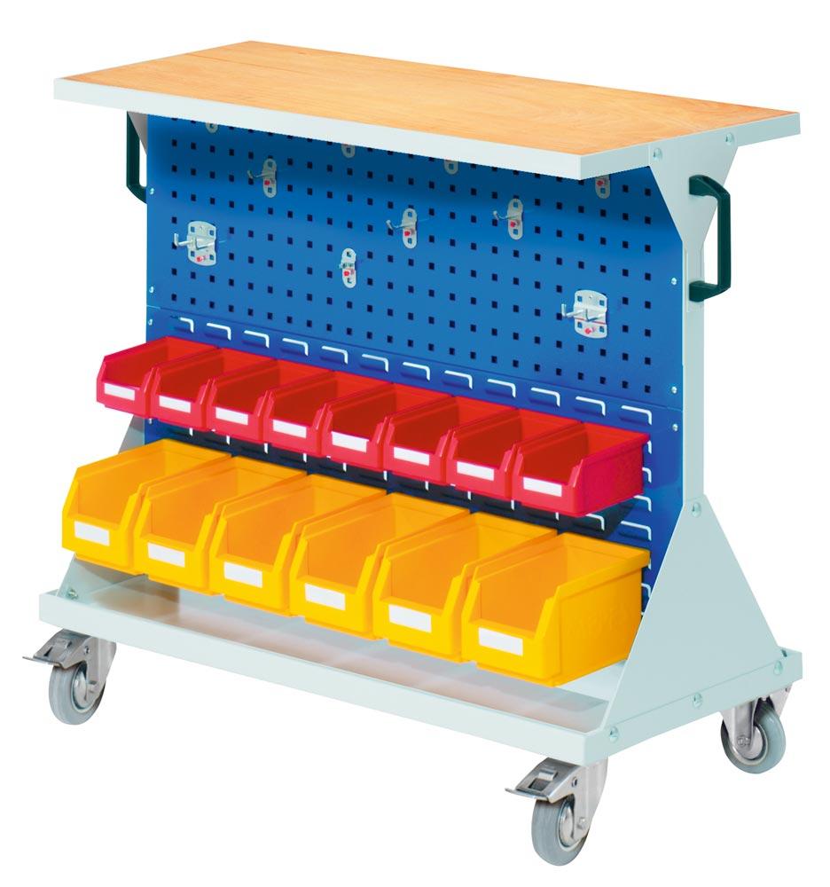 Lochplatte - Schlitzplatte, Werkstattwagen