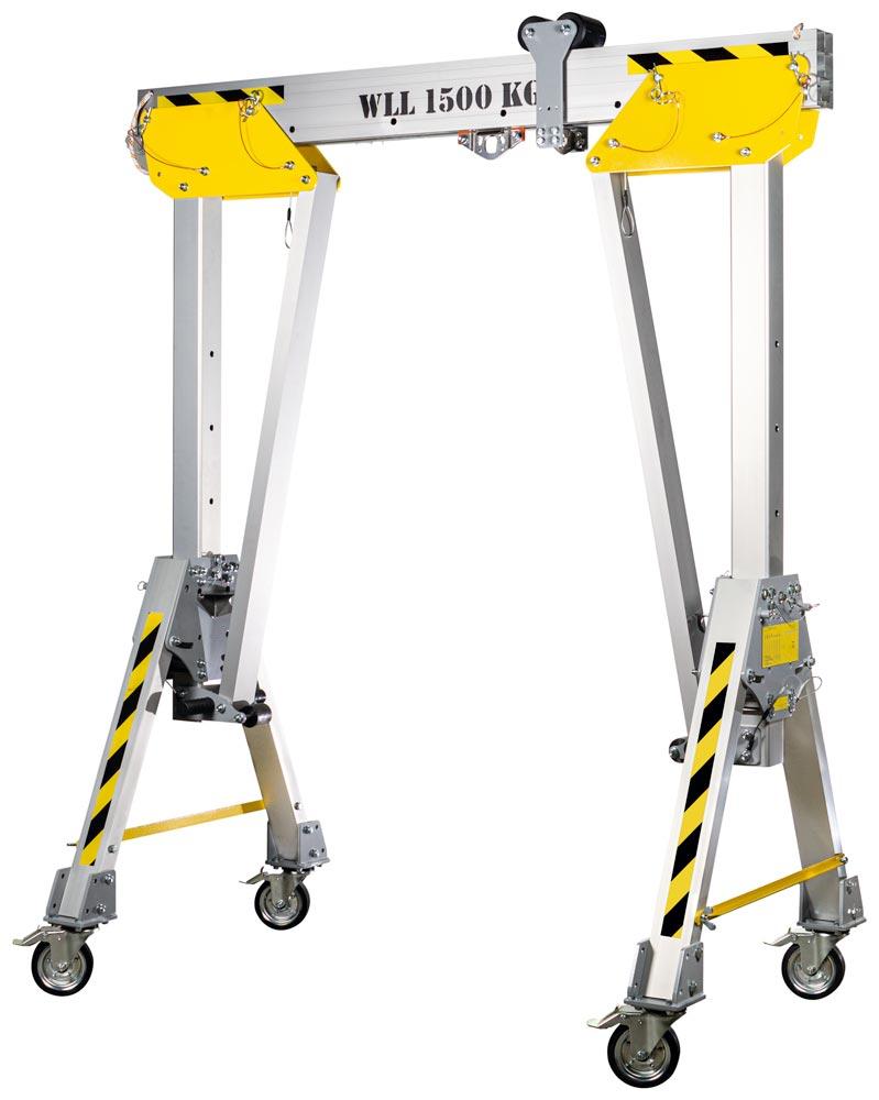 Aluminium-Schnellbau-Portalkran