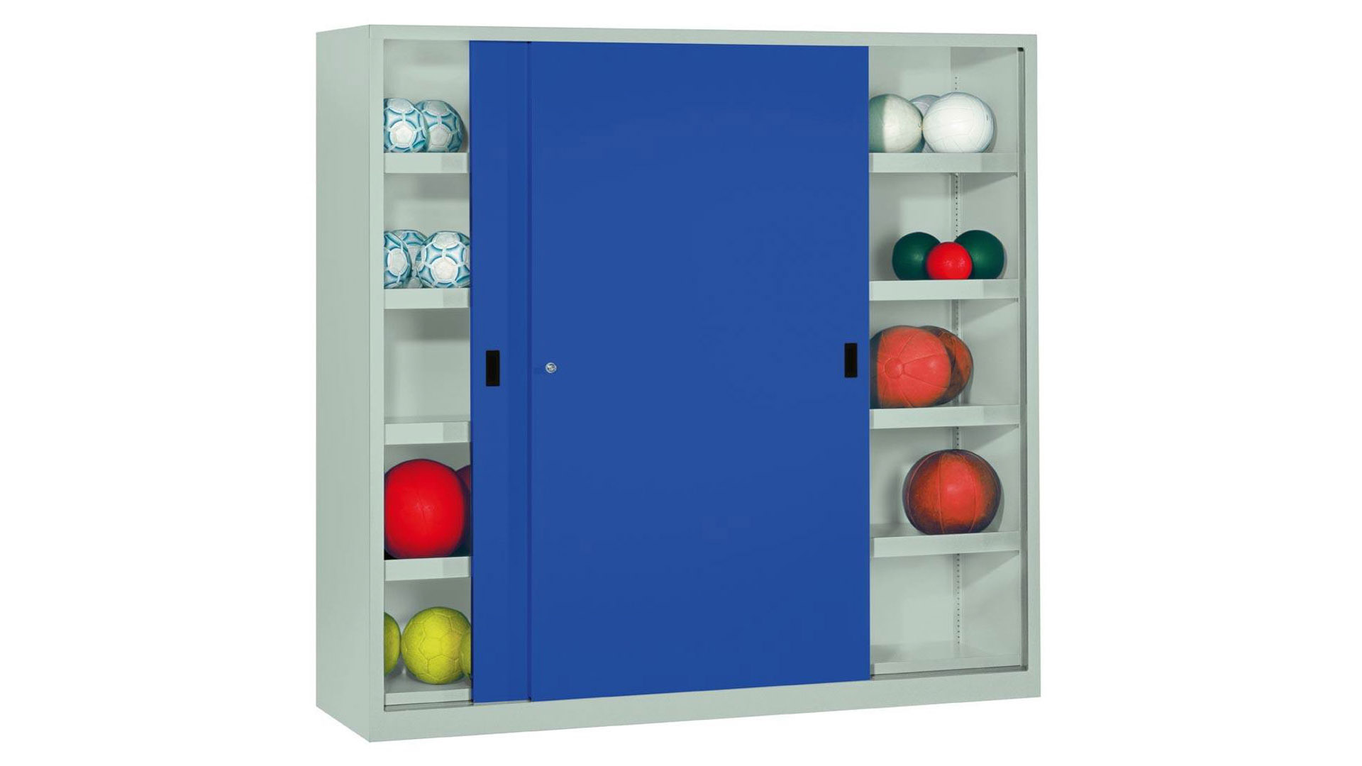 Schiebetürenschrank, Ballschrank
