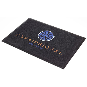 Logo-Eingangsmatte, freie Designgestaltung, Meterware, Breite 1350 mm (max. 18,3 m) (Bestellung 1 mtr = 1 Stück)