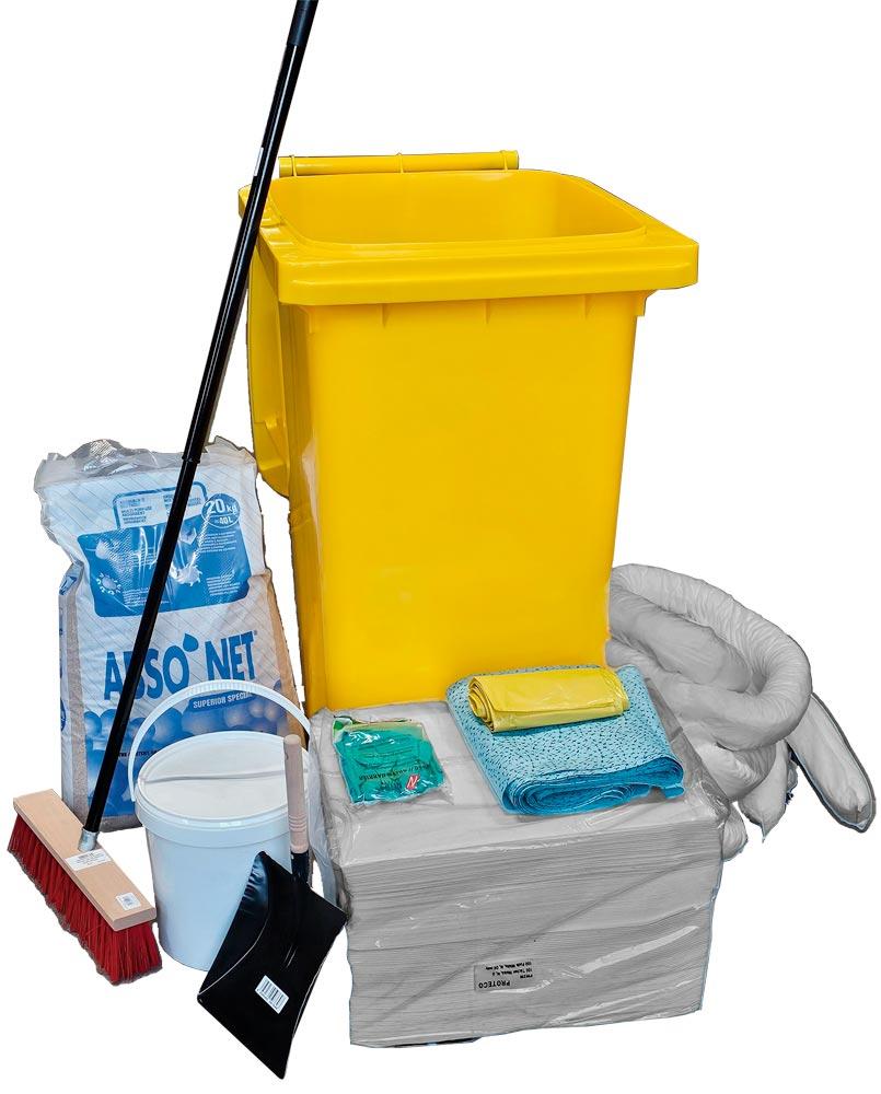 Notfall-Set (Universal) mit Tonne, Granulat