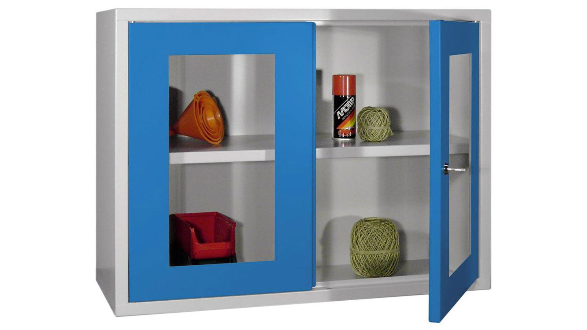 Hängeschrank aus Stahl