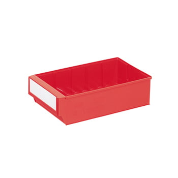 Regalkasten - LxBxH 400x235x145mm - 16 Stück - Lagerkasten - eisengrau