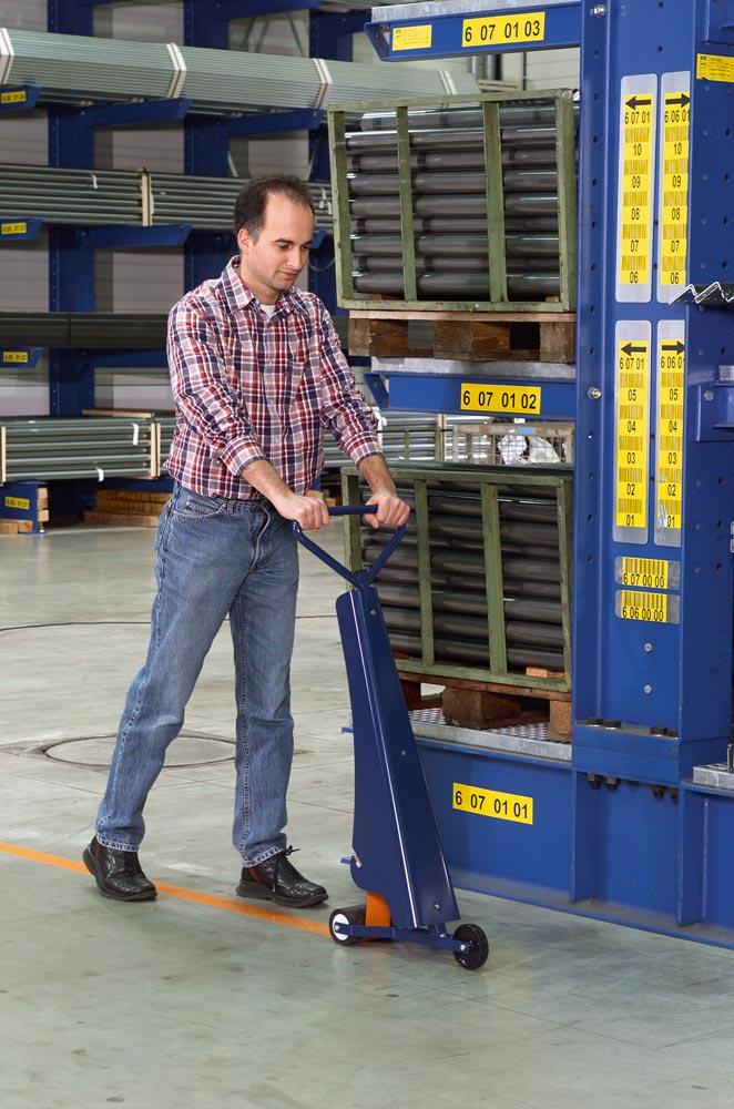 Lageraufkleber, Regalkennzeichnung