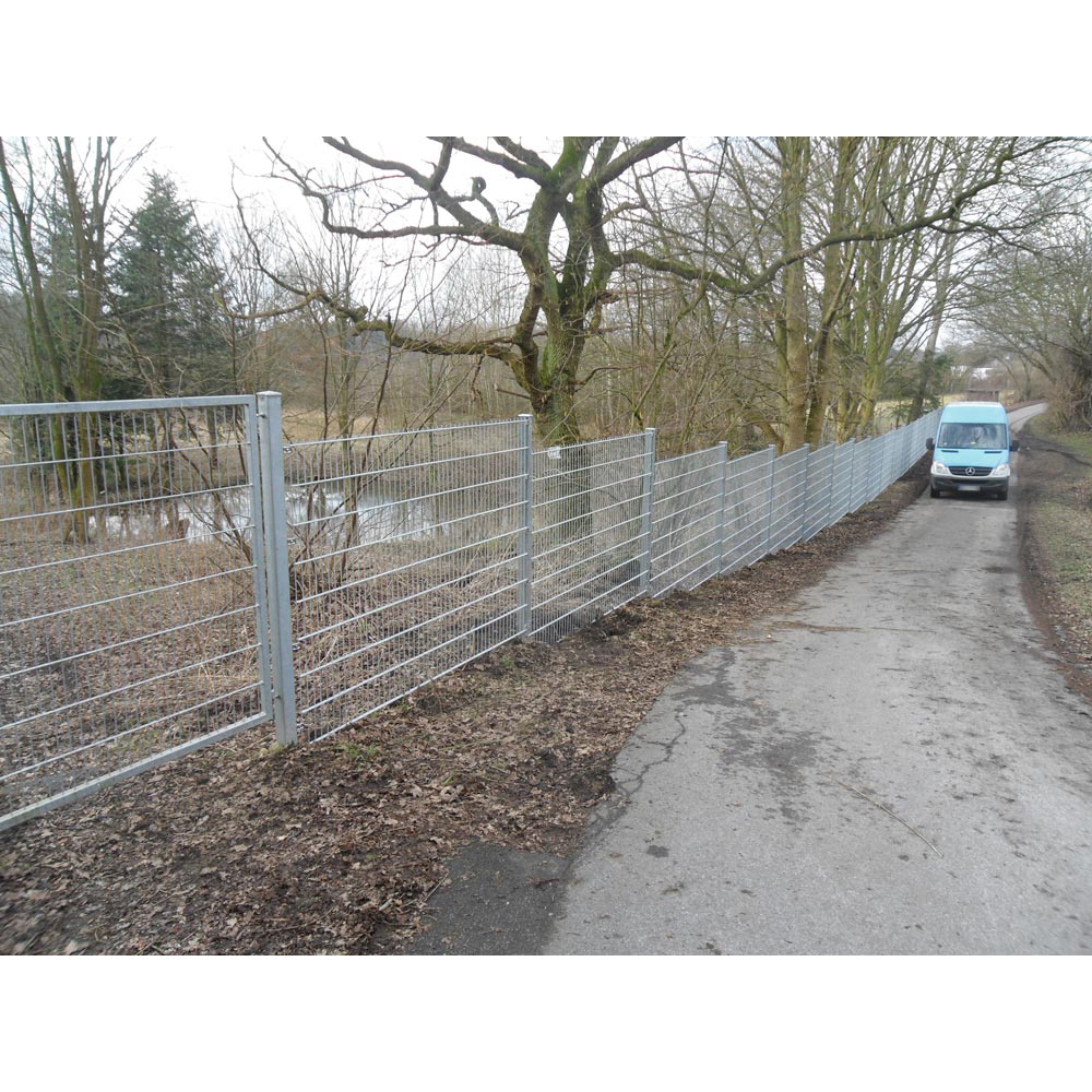 Doppelstabmattenzaun, Doppelstab-Stahlmattenzaunelement