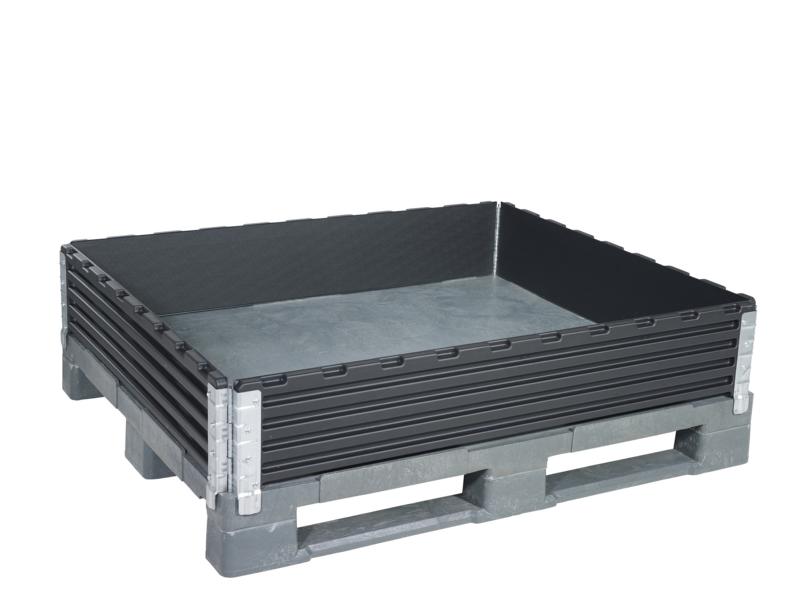 Palettenaufsatzrahmen für Industriepalette (1.000 x 1.200 mm)