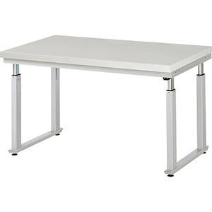 Elektrisch höhenverstellbarer Arbeitstisch, Breite 150 cm, Tiefe 90 cm, Höhe 114 cm,  Schublade(n), Platte: Hartlaminat