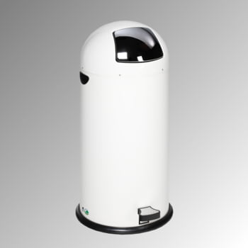 Mülleimer mit Einwurfklappe