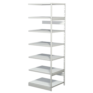 Aktenregal, Büroregal - Steckregal ohne Rückwand