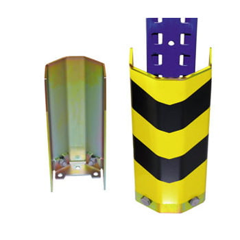 Front Anfahrschutz - U-Profil - Lichte Breite 210 mm - Höhe 400 mm - gelb/schwarz