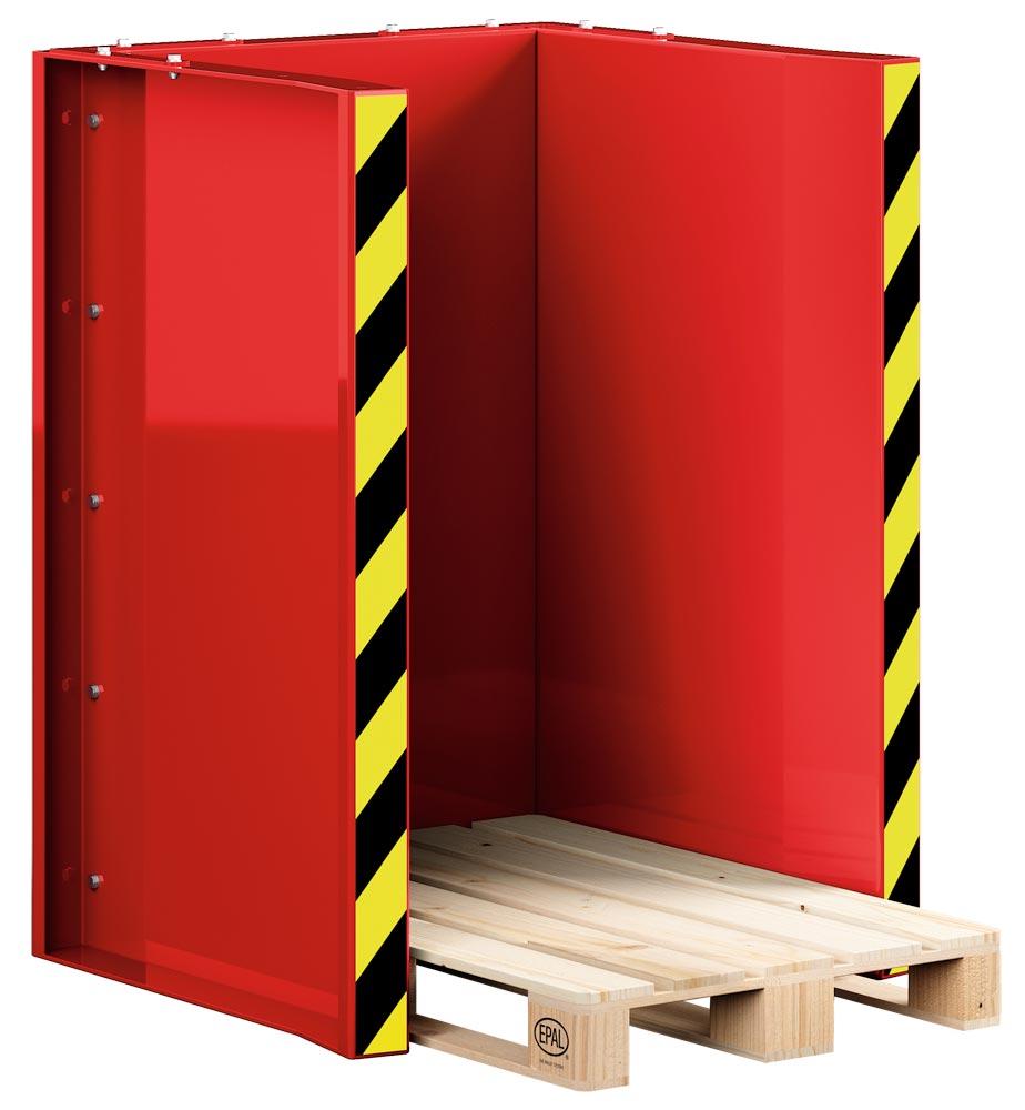 Paletten-Stapel-Station für 10x Europaletten