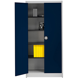 Aktenschrank mit Flügeltüren, Büroschrank