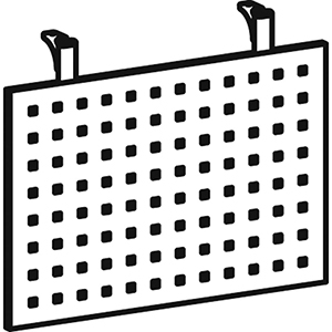 Schreibtisch-Sichtblende