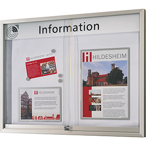 Schiebetürschaukasten