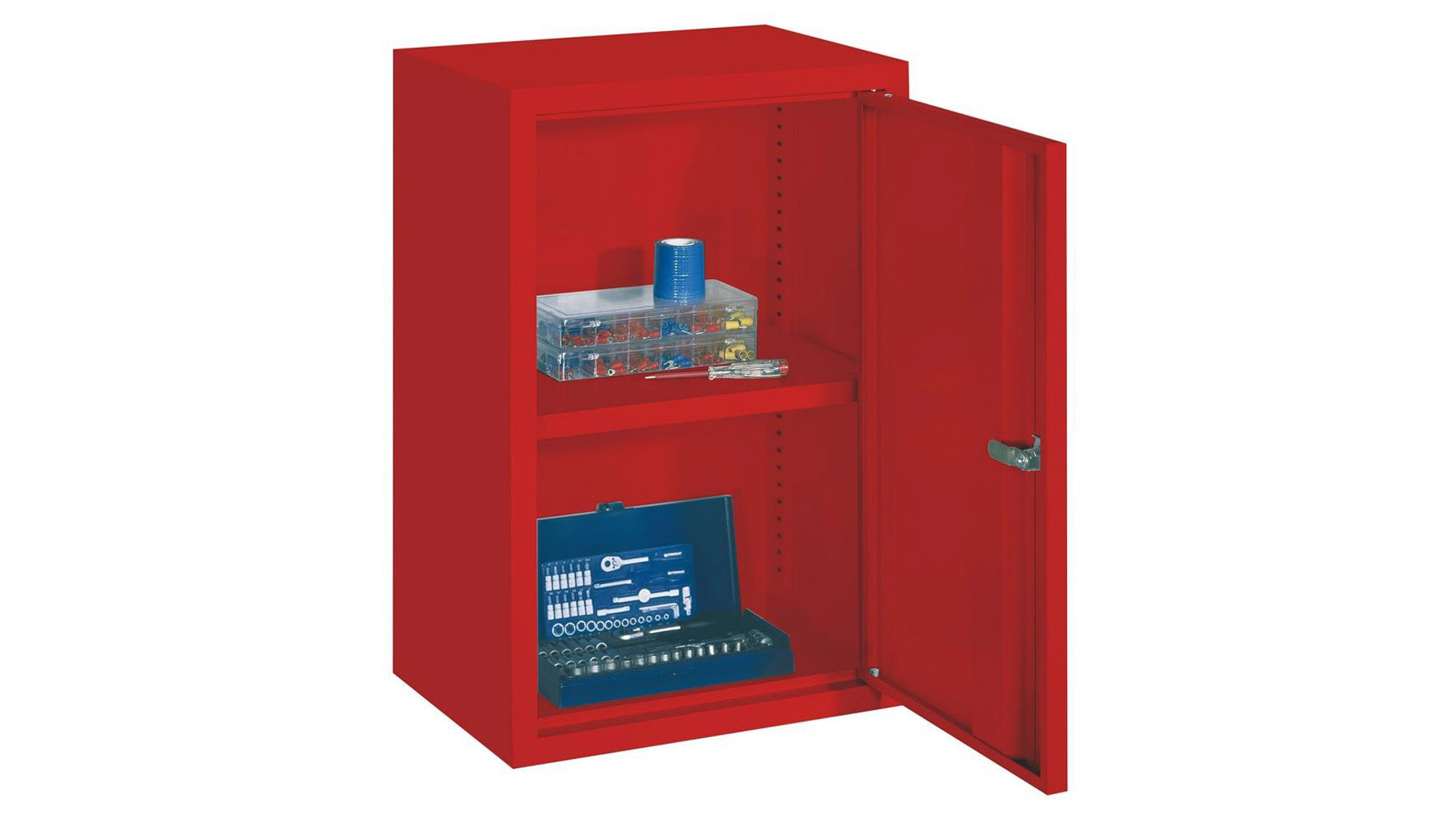 Hängeschrank aus Stahl