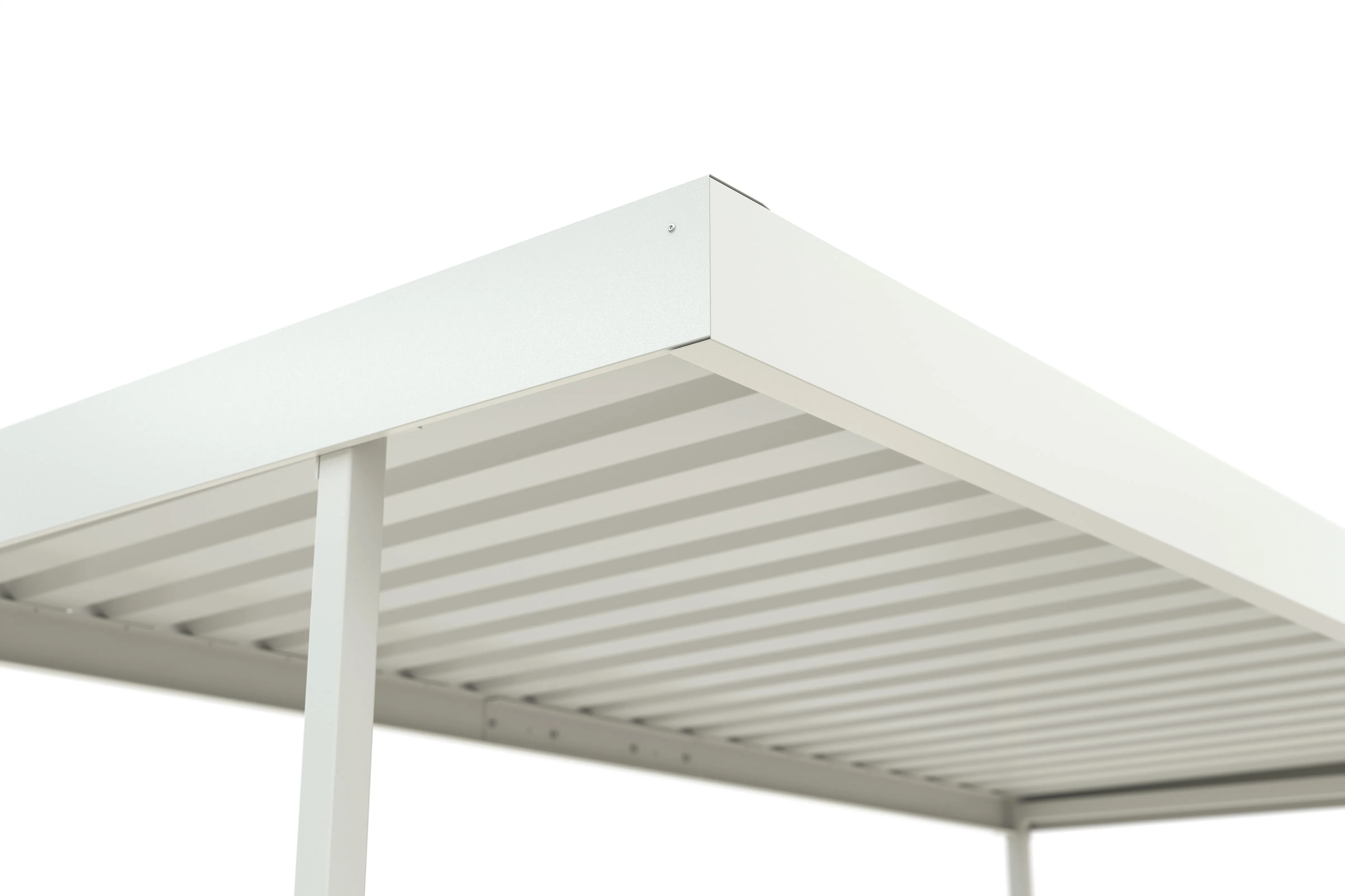 Fahrradunterstand, Überdachung, Modell Leipzig, einseitig, Grundeinheit, Rahmen RAL 9002, Profilblech RAL 9002, BxTxH 2870x2200x2350 mm