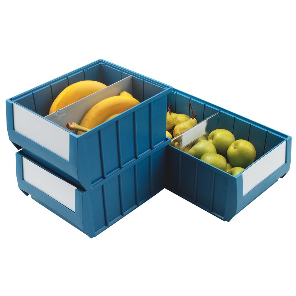 Etiketten für Regalkästen