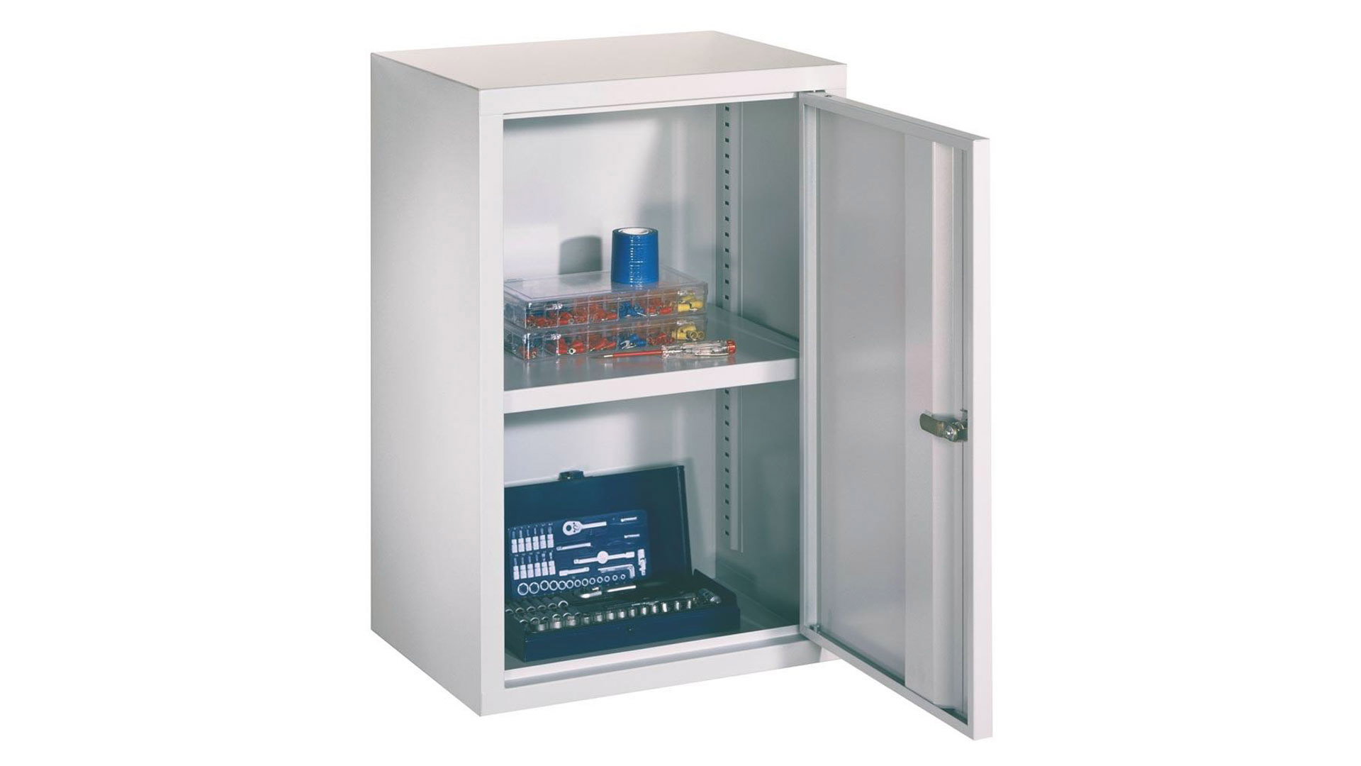 Hängeschrank aus Stahl