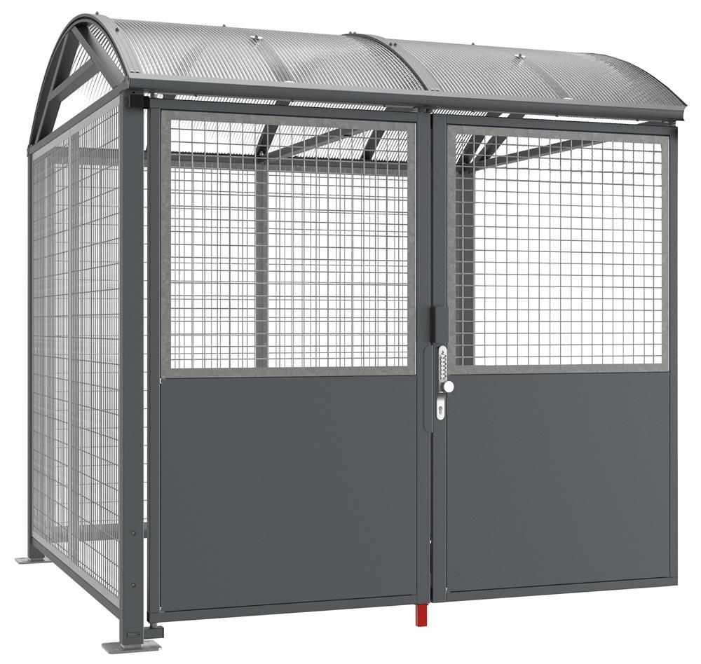 Fahrradunterstand, Überdachung Anbaueinheit